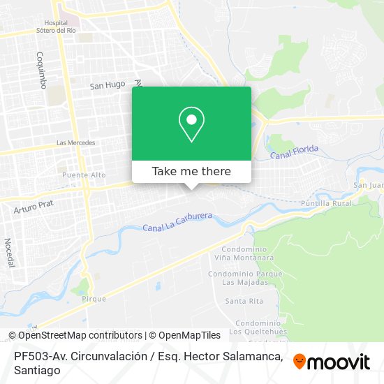 Mapa de PF503-Av. Circunvalación / Esq. Hector Salamanca