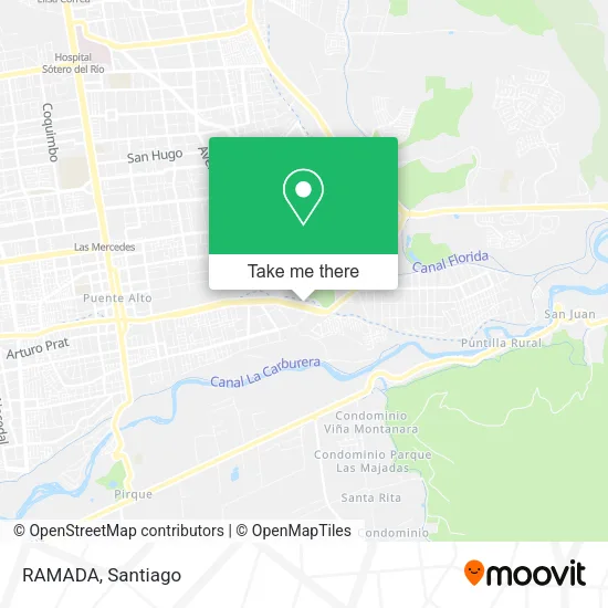 RAMADA map
