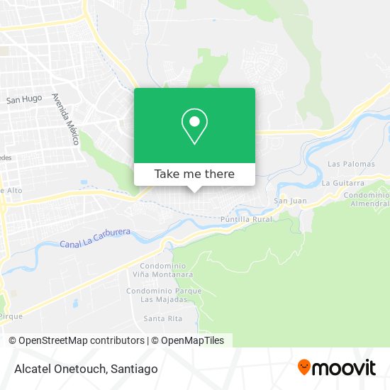 Alcatel Onetouch map