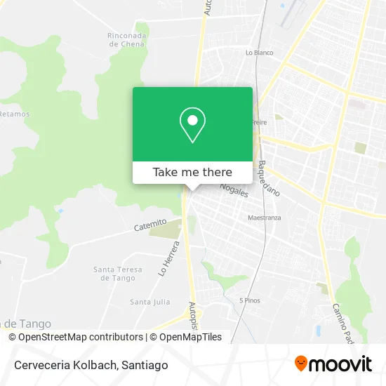 Cerveceria Kolbach map