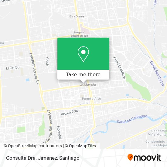 Consulta Dra. Jiménez map