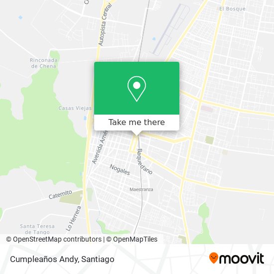 Mapa de Cumpleaños Andy