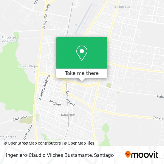 Ingeniero-Claudio Vilches Bustamante map