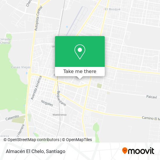 Almacén El Chelo map