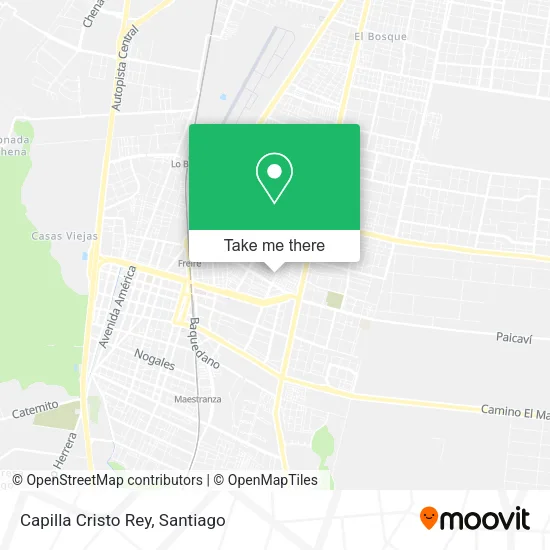 Capilla Cristo Rey map