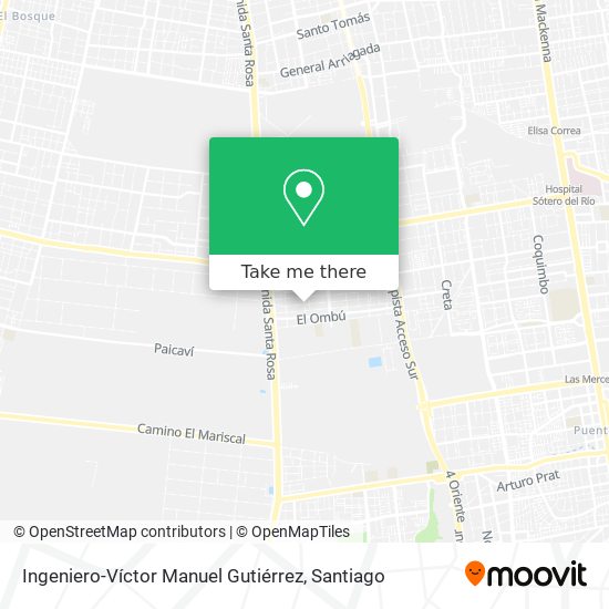 Ingeniero-Víctor Manuel Gutiérrez map