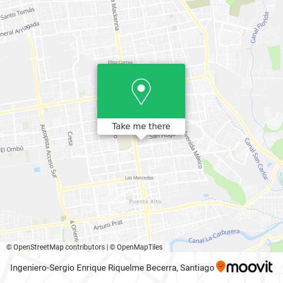 Ingeniero-Sergio Enrique Riquelme Becerra map