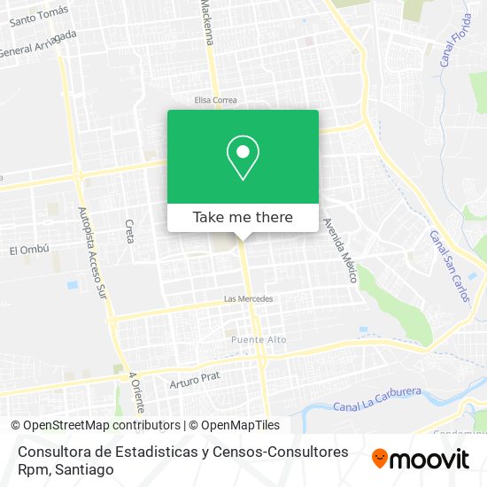 Consultora de Estadisticas y Censos-Consultores Rpm map