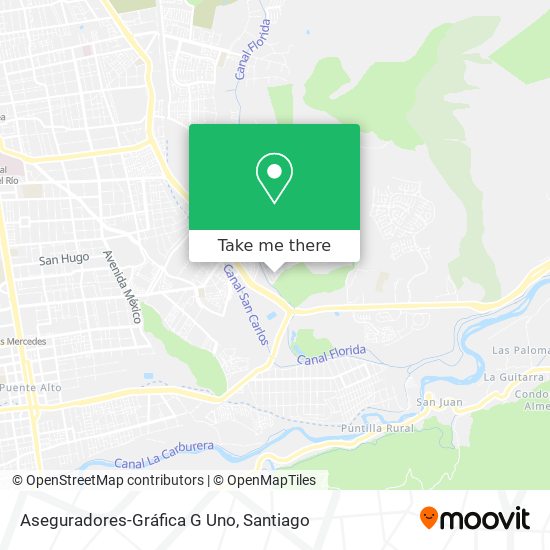 Aseguradores-Gráfica G Uno map