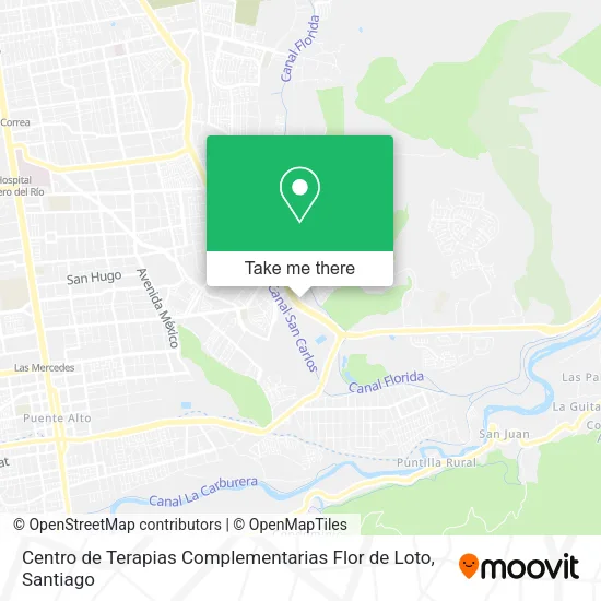 Centro de Terapias Complementarias Flor de Loto map