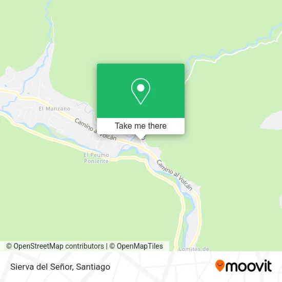 Sierva del Señor map