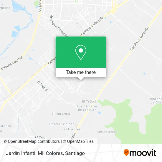Jardín Infantil Mil Colores map