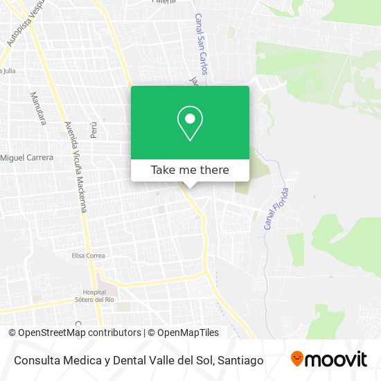 Consulta Medica y Dental Valle del Sol map
