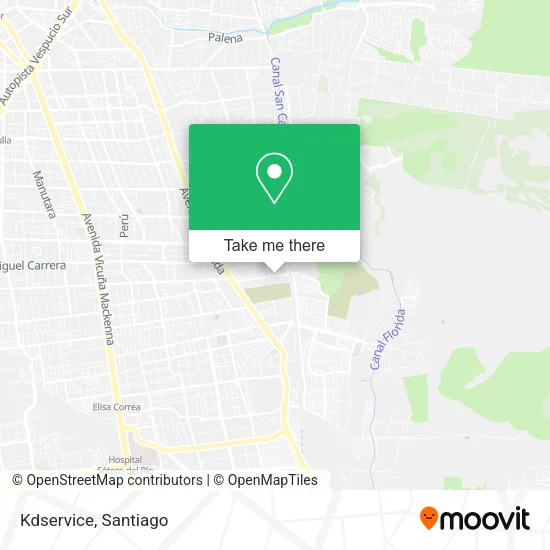 Kdservice map