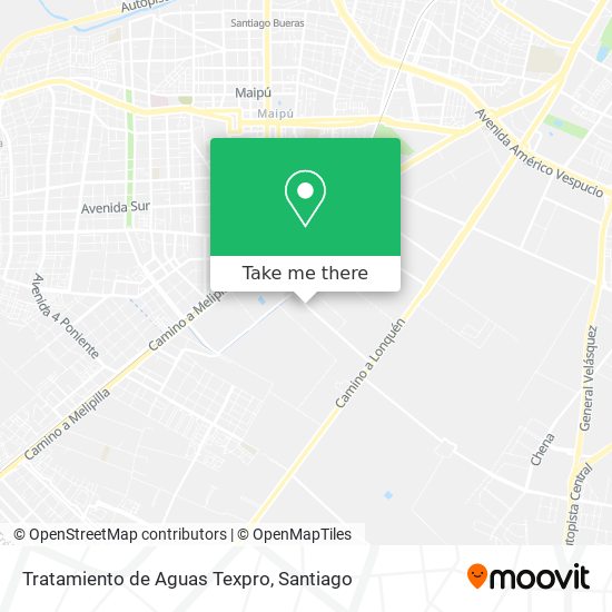 Tratamiento de Aguas Texpro map
