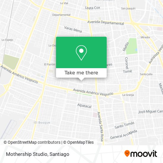 Mapa de Mothership Studio