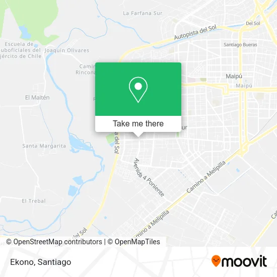 Ekono map