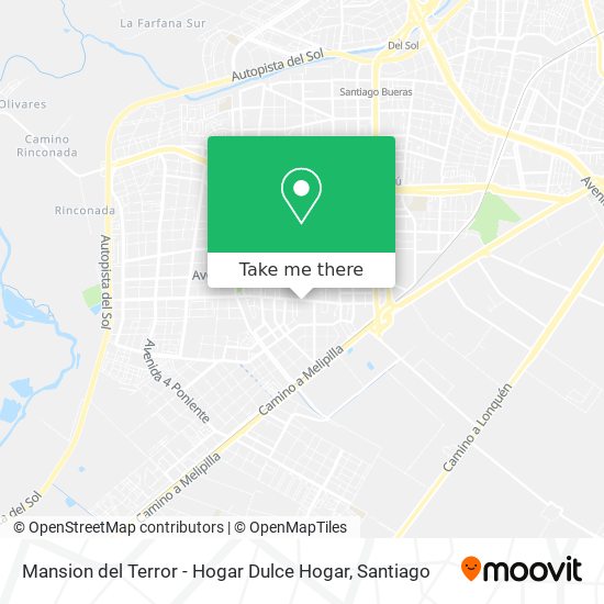 Mansion del Terror - Hogar Dulce Hogar map