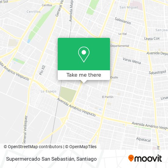 Supermercado San Sebastián map