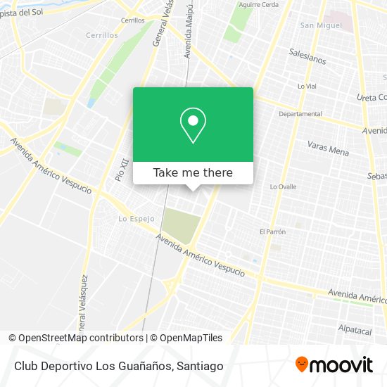 Club Deportivo Los Guañaños map