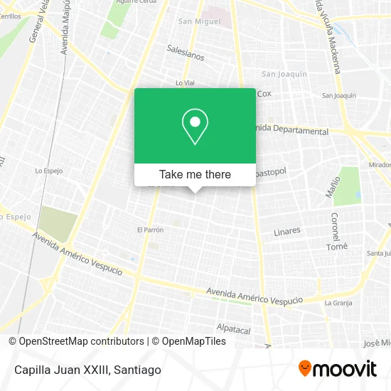 Capilla Juan XXIII map