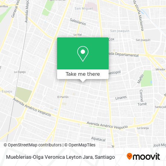 Mapa de Mueblerias-Olga Veronica Leyton Jara