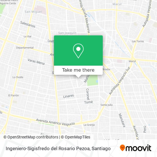 Ingeniero-Sigisfredo del Rosario Pezoa map