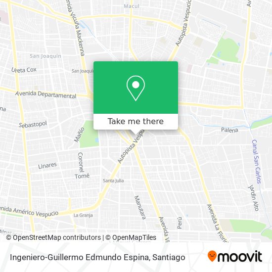 Mapa de Ingeniero-Guillermo Edmundo Espina