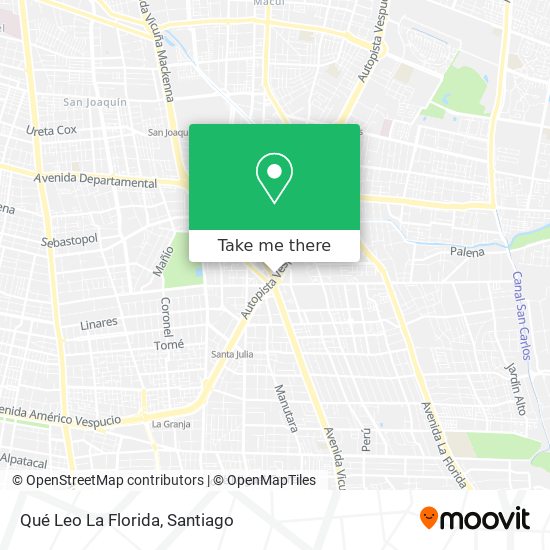 Qué Leo La Florida map