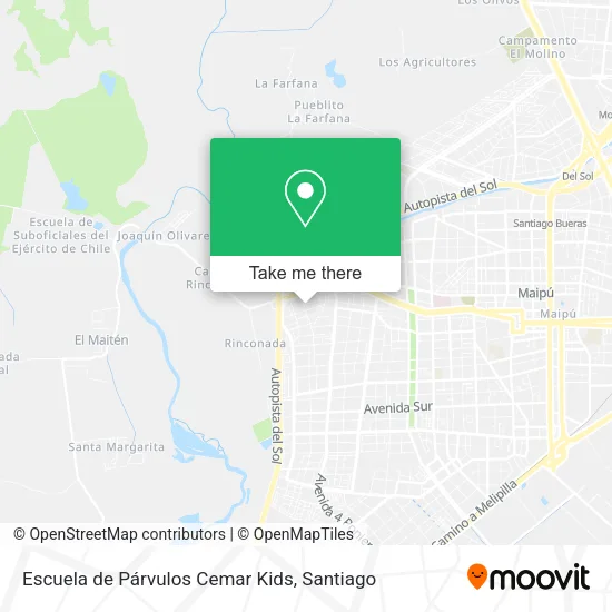 Escuela de Párvulos Cemar Kids map