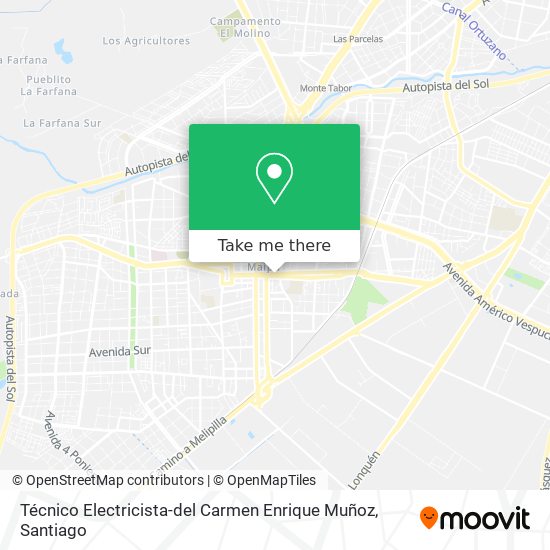 Técnico Electricista-del Carmen Enrique Muñoz map