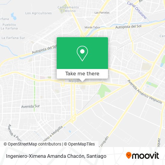 Ingeniero-Ximena Amanda Chacón map