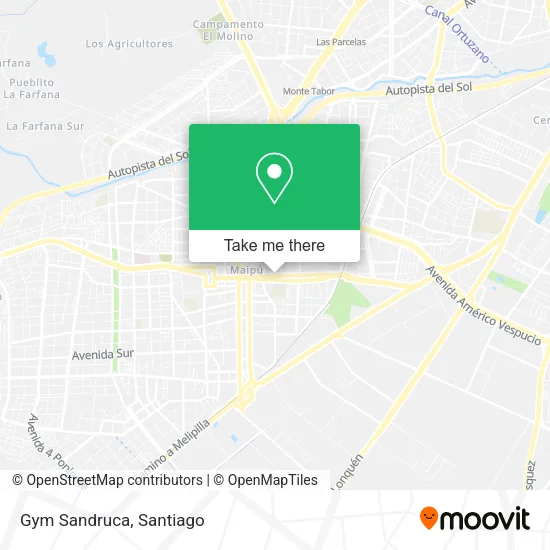 Gym Sandruca map