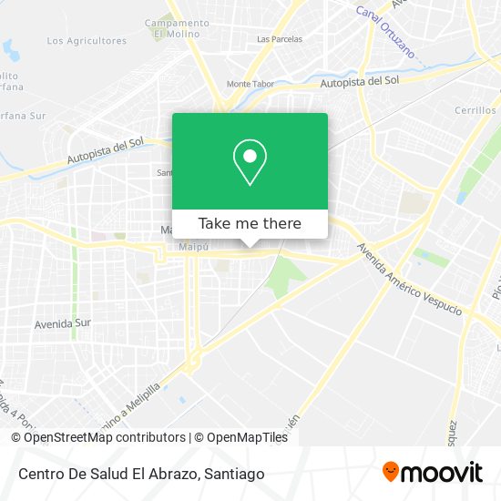 Centro De Salud El Abrazo map
