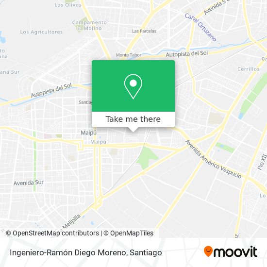 Ingeniero-Ramón Diego Moreno map