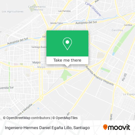 Ingeniero-Hermes Daniel Egaña Lillo map