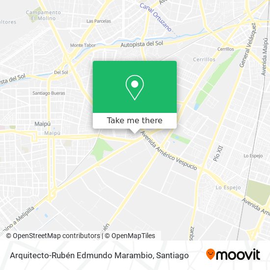 Mapa de Arquitecto-Rubén Edmundo Marambio