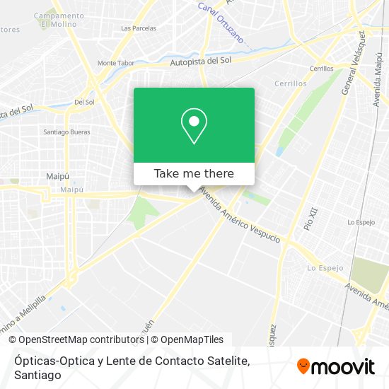 Ópticas-Optica y Lente de Contacto Satelite map