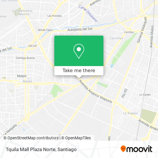 Tquila Mall Plaza Norte map