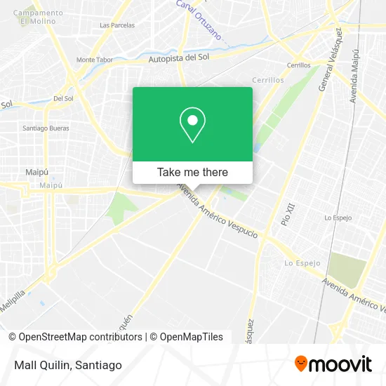 Mall Quilin map
