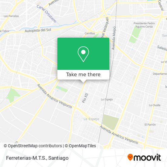 Ferreterias-M.T.S. map