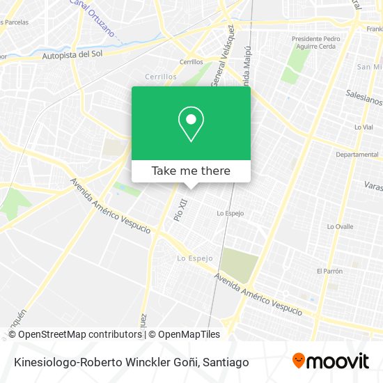 Kinesiologo-Roberto Winckler Goñi map