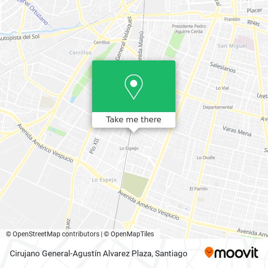 Mapa de Cirujano General-Agustín Alvarez Plaza