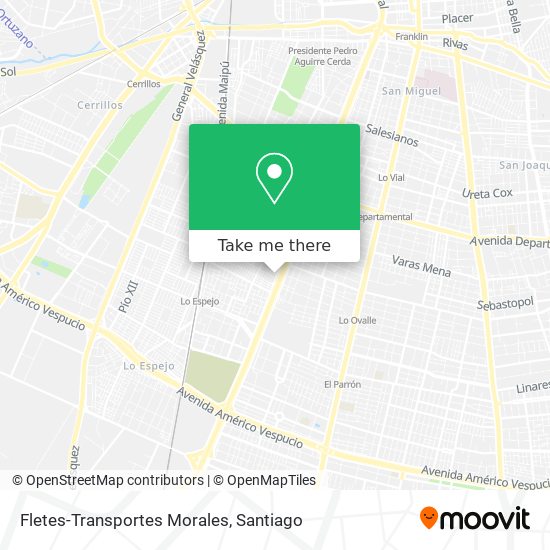 Fletes-Transportes Morales map