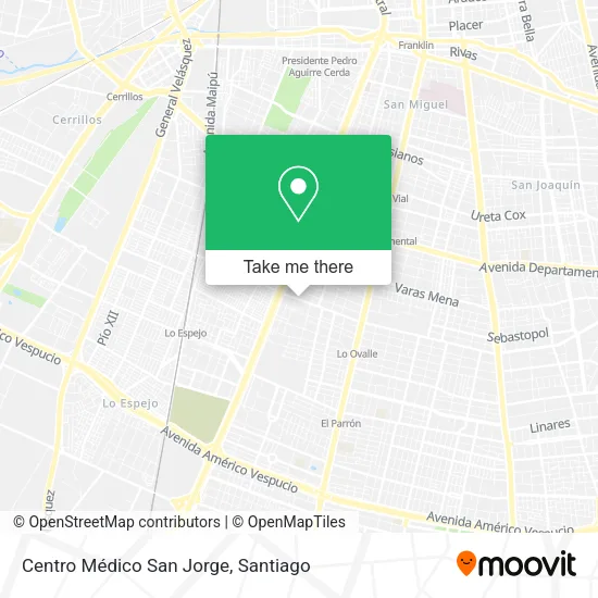 Centro Médico San Jorge map