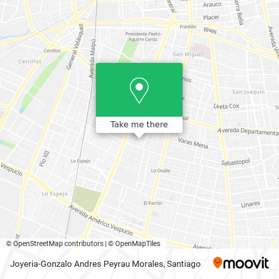 Joyeria-Gonzalo Andres Peyrau Morales map