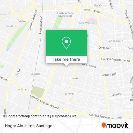 Hogar Abuelitos map