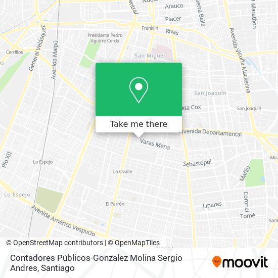 Contadores Públicos-Gonzalez Molina Sergio Andres map