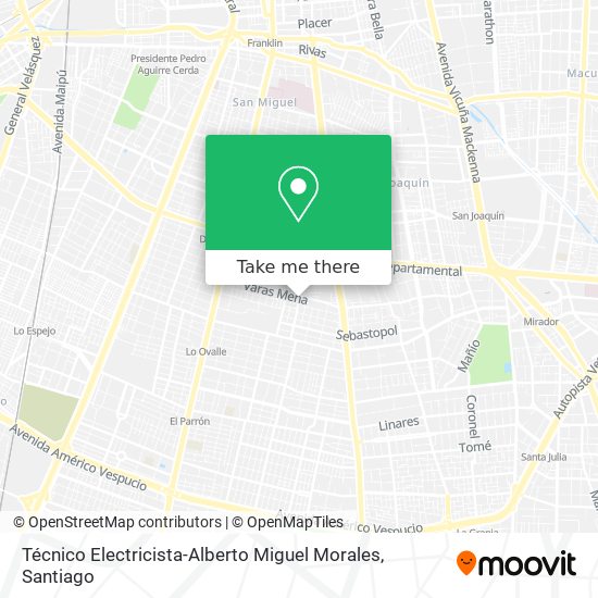 Mapa de Técnico Electricista-Alberto Miguel Morales