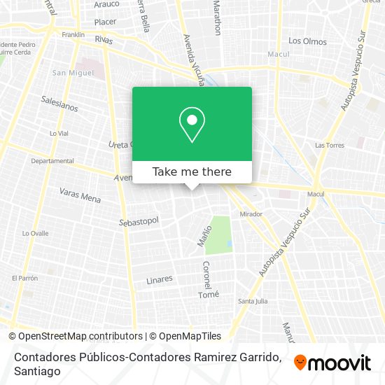 Contadores Públicos-Contadores Ramirez Garrido map